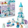 LEGO DUPLO │ Disney La Festa al Castello di Anna ed Elsa Frozen - Gioco Didattico da Costruire con 5 Personaggi tra cui Olaf e Baby Sven - Idea Regalo per Bambine e Bambini da 2 Anni in su - 10455