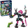 LEGO DREAMZzz 2in1 Mateo vs. Mech Cyber Ragno - Robot Giocattolo Modulare per Bambini da 8 Anni Ricostruibile in Cerebro-Scorpio - Include una Minifigure e un Dreamling - Idea Regalo Creativa - 71495
