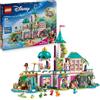 LEGO ǀ Disney Castello della Principessa e Animali Reali - Casa delle Bambole Giocattolo con Mini Bamboline di Ariel, Rapunzel, Mulan, Jasmine, Vaiana e Animali - Regalo per Bambine da 6 Anni - 43267