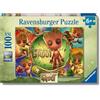 Ravensburger - Puzzle Groot, 100 Pezzi XXL - Puzzle Bambini 6 Anni, Collezione Marvel, Giochi Educativi e Divertenti, Idee Regalo