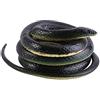 Luqeeg Giocattolo del Serpente Finto di Gomma, Serpenti di Gomma Realistici da 51 Pollici, Grande Serpente di Gomma Super Realistico e Serpenti di Gomma per Tenere Lontani Gli Uccelli