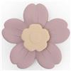 meanus Ventosa giocattolo girevole da tavolo, ventosa sensoriale, in silicone, per bambini piccoli come giocattolo da bagno, Baby Regalenkee (Dusty Lilac(Bloom))