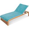 JEMIDI Copertura Sdraio Giardino - Rivestimento Lettino Prendisole Spiaggia Piscina - Copri Sdraio Esterno - Telo Mare XXL Spugna Moderno 80x200 cm