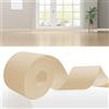DIKARIYA Battiscopa in PVC Beige, 6M Battiscopa Adesivo 23x32mm Battiscopa per CucinaSigillante Impermeabile Battiscopa Flessibile Autoadesivo Battiscopa Morbido per Cucina, Bagno e Mobili