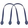 PATIKIL Cinghia per Borsa Pelle, 2 Pz 23.6 L 5/8 W Cinghie Ricambio Pelle per Borsa Cucire sulla Maniglia della Borsa per La Realizzazione Borse a Tracolla, Blu Scuro