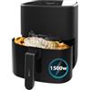 Cecotec Friggitrice ad Aria 10L - Air Fryer Cecofry Fantastik 5500 da 5,5 L. 1500W, Tecnologia PerfectCook, 9 modalità di cottura, Touch, Regolabile 80-200°C, Cottura fino a 60 minuti