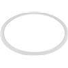 Ejoyous Anello di guarnizione per pentola a pressione, universale, in silicone, accessorio trasparente, accessorio per pentola a pressione per pentola a pressione, utensile da (diametro 26 cm)