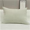Generic Federa per cuscino in peluche, federa per cuscino per casa, grande cuscino per divano con cerniera invisibile, fodera morbida elastica in vita (dimensioni: 50 x 80 cm, colore: bianco)