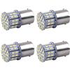 DmDoyy 1156 LED 12v 24v Lampadina 5W, White Super Bright Light Bulb, Per Interni Rv Turn Luce, Di Segnale, Di Luce, Di Retromarcia, Fanale Posteriore, 4 Pcs
