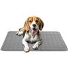 AEYAKA Tappetino Rinfrescante per Cani e Gatti - Cuscino Refrigerante Lavabile, Antiscivolo e Multiuso per Casa, Viaggi e Auto Grigio 70 x 55 cm