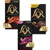 L'Or - Capsule Caffè Espresso Confezione Mista - Variety Pack Intensità Media - Kit 90 Capsule di Alluminio Compatibili Nespresso®* original - 9 Pacchetti [30 Colombia, 30 Forza, 30 India]