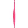 Ommi Crochet Ommi - Uncinetto con manico ergonomico, realizzato a mano, 17,8 cm, per lavori a maglia, filato artigianale, ottimo regalo (6,5 mm, rosa)