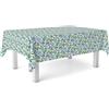 Martina Home Tovaglia in tela cerata ODET blu 220 x 140 cm