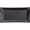 Villa d'Este Home Tivoli 1996 Set 6 Piattino rettangolare 23,7x12 cm in gres, Horeca Black