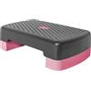 Generico Step Fitness - Stepper Regolabile In Altezza Per Esercizi | Pedana Antiscivolo Da 45 Cm Per Allenamento Cardio, Aerobica, Palestra E Casa