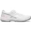 ASICS Gel-Game 9 Padel, Scarpe da Ginnastica Donna, Bianco (White Pure Silver), 37 EU
