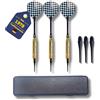 Best Sporting Safety-Freccette Fortune I 3 Freccette con Punta in plastica e Manicotto in Ottone, Set Softdart I Frecce E-Dart da 16, 18 o 21 g, con Punte di Ricambio e Custodia per Freccette