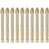 Hilitand Punte Torte Triangolari Piastrelle In Ceramica Bit Drill Drill 8mm 10pcs Ceramic Tile Drill Bits For Drilling Through Tiles Concrete And Masonry