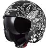 LS2 - Casco LS2 - Casco OF599 Spitfire II Tribal Matt Nero / Bianco