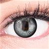 Meralens Lenti a Contatto Colorate Sharingan Nero Circle Lenses Heroes Of Cosplay - con porta lenti a contatto - ideali per Manga Anime Halloween - Durata 1 Anno - 1 Coppia senza correzione