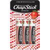 ChapStick Classic Lip Balm, Triple Pack, SPF 4, Strawberry, .15 oz by Chapstick
