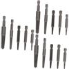 NUOBESTY Estrattore Rotte e Danneggiate Set 5 Punte Da Trapano Per Rimozione Spanate Strumento Portatile Per Officine e Da Te Design Compatto e