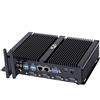Partaker Powerful Mini Desktop Computer, Fanless Industrial PC, Intel Celeron 1007U/1037U, 8GB Ram 128GB SSD, 2xNICs, 4xUSB 3.0, 4xCOM RS232, HD Port, Aluminum alloy chassis, Windows 11 Pro