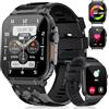 LIGE smartwatch uomo con funzione telefono, orologio fitness 123 modalità sport tracker attività/frequenza cardiaca/monitoraggio del sonno, IP68 impermeabile smartwatch da uomo, orologi da uomo