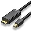 WENIVO Cavo Mini DisplayPort a HDMI, cavo Mini DP a HDMI, connettori placcati oro Thunderbolt, trasmissione digitale HD 4K, compatibile con iMac, MacBook Air/Pro, Surface Pro/Dock, Monitor, Proiettore 1,8 m
