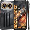 IIIF150 Air 2 Ultra [2024] Rugged Smartphone 5G, 32GB+512GB/2TB, 6.78 AMOLED/120Hz 108MP+64MP Notturna Visione Telefono Indistruttibile Android13, 5000mAh/65W Cellulare Antiurto, IP68/Dual 5G SIM/NFC