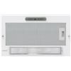 CATA Cappa aspirante GK-4500 WH Controllo Scorrevole 2 Livelli Rimozione 360 m3/h Livello Sonoro 56 dB Motore K11 Illuminazione Bianco