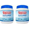 NATURAL POINT - MAGNESIO SUPREMO 2 CONFEZIONI DA 300 GR antistress naturale, stanchezza cronica, mal di testa, sistema nervoso