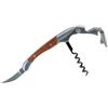 LAGUIOLE Coltello da cameriere cavatappi Laguiole - coltello da sommelier di qualità superiore con tagliacapsule e apribottiglie - manico in legno di bambù - acciaio inossidabile - apribottiglie per profession