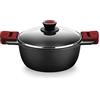 BRA Premiere | Casseruola alta 32 cm, alluminio fuso