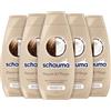 Schauma Schwarzkopf Shampoo Riparazione & Cura (5 x 400 ml), Shampoo per capelli leviga e ripara la struttura dei capelli, Shampoo per capelli danneggiati e secchi, con estratto di cocco