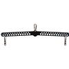 KORIKAHM Multi-Grip Lat Pull Down Bar for Home Gym Fitness, Spreader Plate Lat Pulldown Attachments for Pulley System Cable Machine, Fit for Double or Single Exercise Handle (Multi Hole Bar 3)