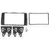 Reminnbor Kit installazione autoradio doppio DIN | Fascia di navigazione 2Din 7in Cornice per lettore radio DVD Pannello Trim adatto per Hilux 2012-2014 Vigo 2012-2014 Fortuner 2012-2014