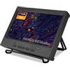 Tonysa Monitor portatile HDMI, 7 pollici, monitor VGA portatile, HD 1024 x 600, schermo LCD, alloggiamento in metallo nero, per , display auto, CCTV
