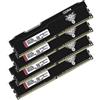 Yongxinsheng 2666MHz DDR4 64GB Kit (4x16GB) Desktop Ram PC4-21300 Dimm Non-ecc Unbuffered 1.2V 288-Pin CL19 PC Computer Memory Udimm Componenti Memoria Upgrade Module (Nero)