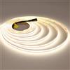 JOYLIT PRO+ SCOB Striscia LED 5M 24V 4000K Senza Punti 2200lm/M per Interni | Grado Industriale, CRI 92+, 288LEDs/M Bianco Naturale, Dimmabile, Autoadesivo, per Casa e Uso Commerciale (Solo Striscia LED)