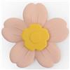 meanus Ventosa, giocattolo rotante da tavolo, ventosa sensoriale, in silicone, per bambini piccoli come giocattolo da bagno, Baby Regalenkee (Blush(Bloom))