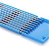 TEN-HIGH Elettrodi di tungsteno TIG, 2% di Lanthane, WL20 (blu), 3,2 mm x 175 mm da 10 pezzi per confezione