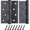 Metafort Cerniera per porta, cerniera in acciaio inox 304, cerniera porta pesante per porte fisse 100 mm