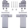 CANTONDZ Maniglia per Finestra Maniglia Leva e Set Console Parte di Ricambio Kit maniglie per finestre Compatibile con la Finestra Braas Atelier BA/DA 1992- (Grigio)