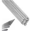 Hsupez 30 barre di saldatura in alluminio, a bassa temperatura, in alluminio, 1,6 x 250 mm, filo di riempimento per la riparazione di tubi in alluminio, lega di alluminio, saldatura di tubi in rame