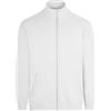 Mukua Sz270u Cooper Sudadera Cremallera Color Blanco Talla XL Felpa Zip Senza Cappuccio, Bianco, X-Large Unisex-Adulto