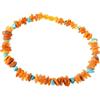 Bio Pet Store Collare all'Ambra Baltica con Pietra Turchese 25 Cm