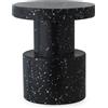 Normann Copenhagen - Sgabello Bit - Nero - Polietilene riciclato - Designer Simon Legald