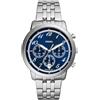 FOSSIL Orologio Analogico al Quarzo da Uomo con Cinturino in Acciaio Inossidabile FS6025, Tono argento e blu