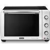 De'Longhi Forno Elettrico EO24352 24L 1800W con Grill Nero e Bianco